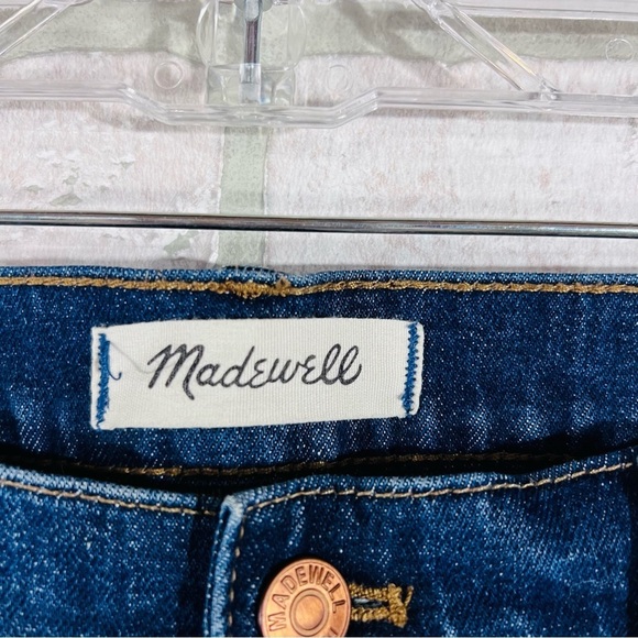 Madewell The Slim Boyjean Raw Hem Edition Creston Wash Size 32 - Picture 10 of 13